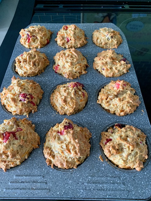 Cranberry Apple Muffins:Recipes At My Table