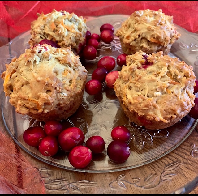 Cranberry Apple Muffins:Recipes At My Table