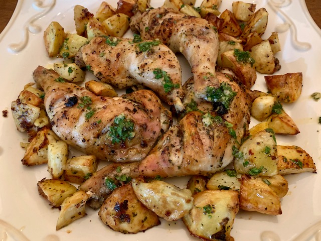 Italian Seasoned Roasted Chicken and Potatoes: Recipes At My Table