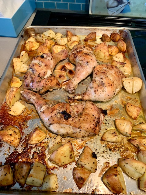 Italian Seasoned Roasted Chicken and Potatoes: Recipes At My Table 